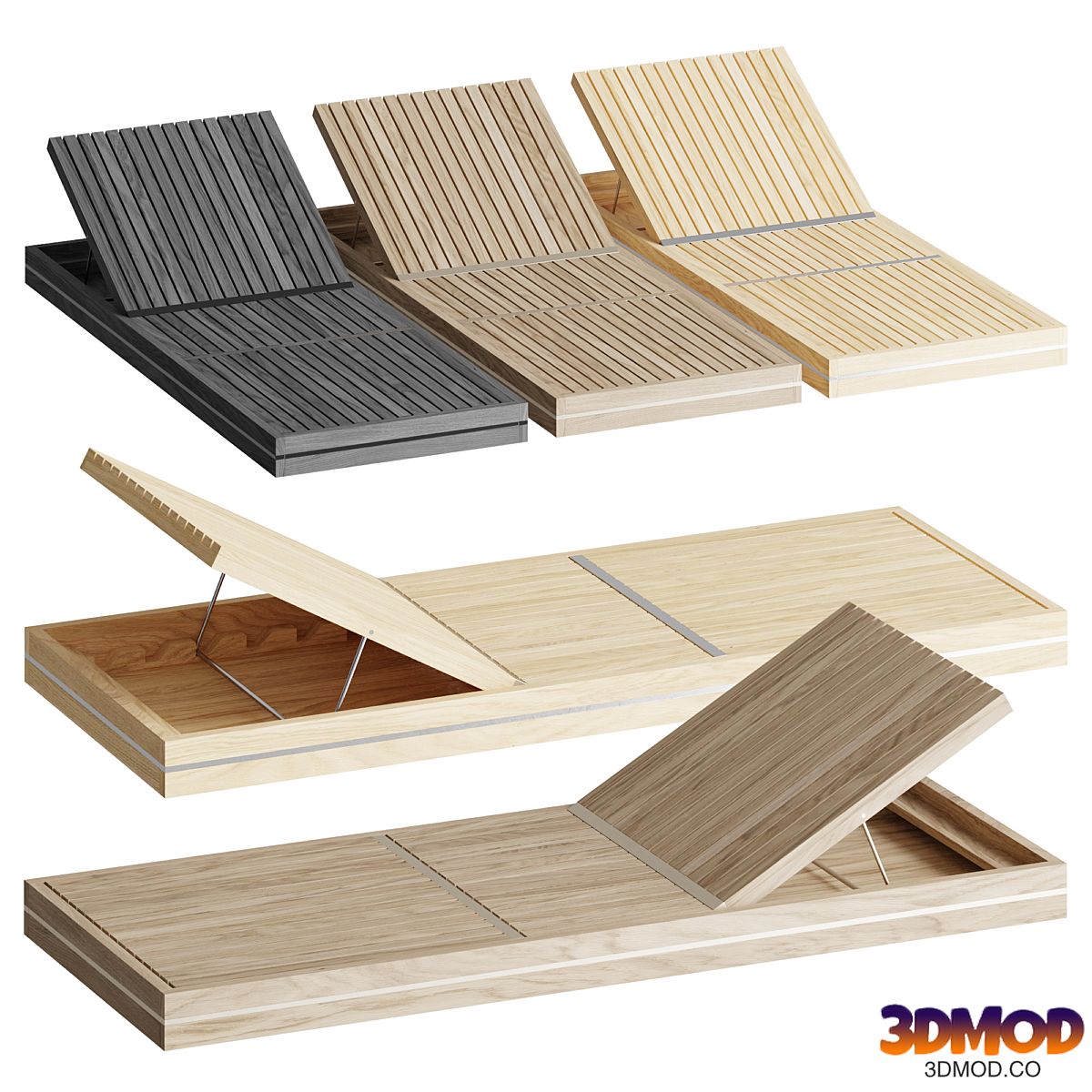 Ethimo ESSENZA | Garden chaise lounge