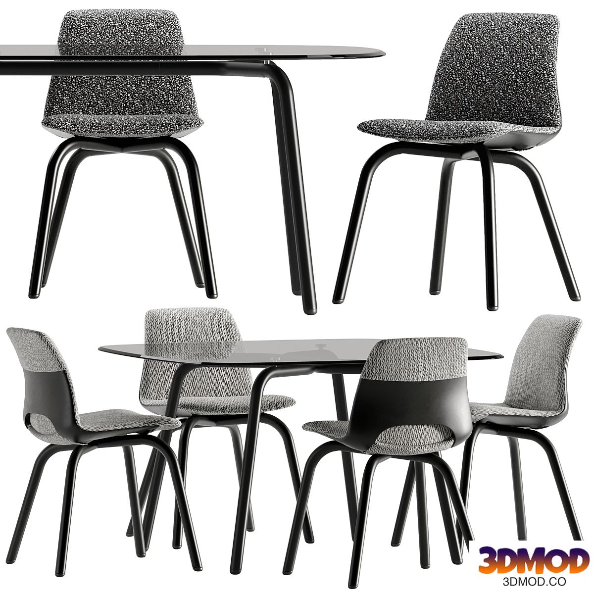 Jiu Jo Living table and chair