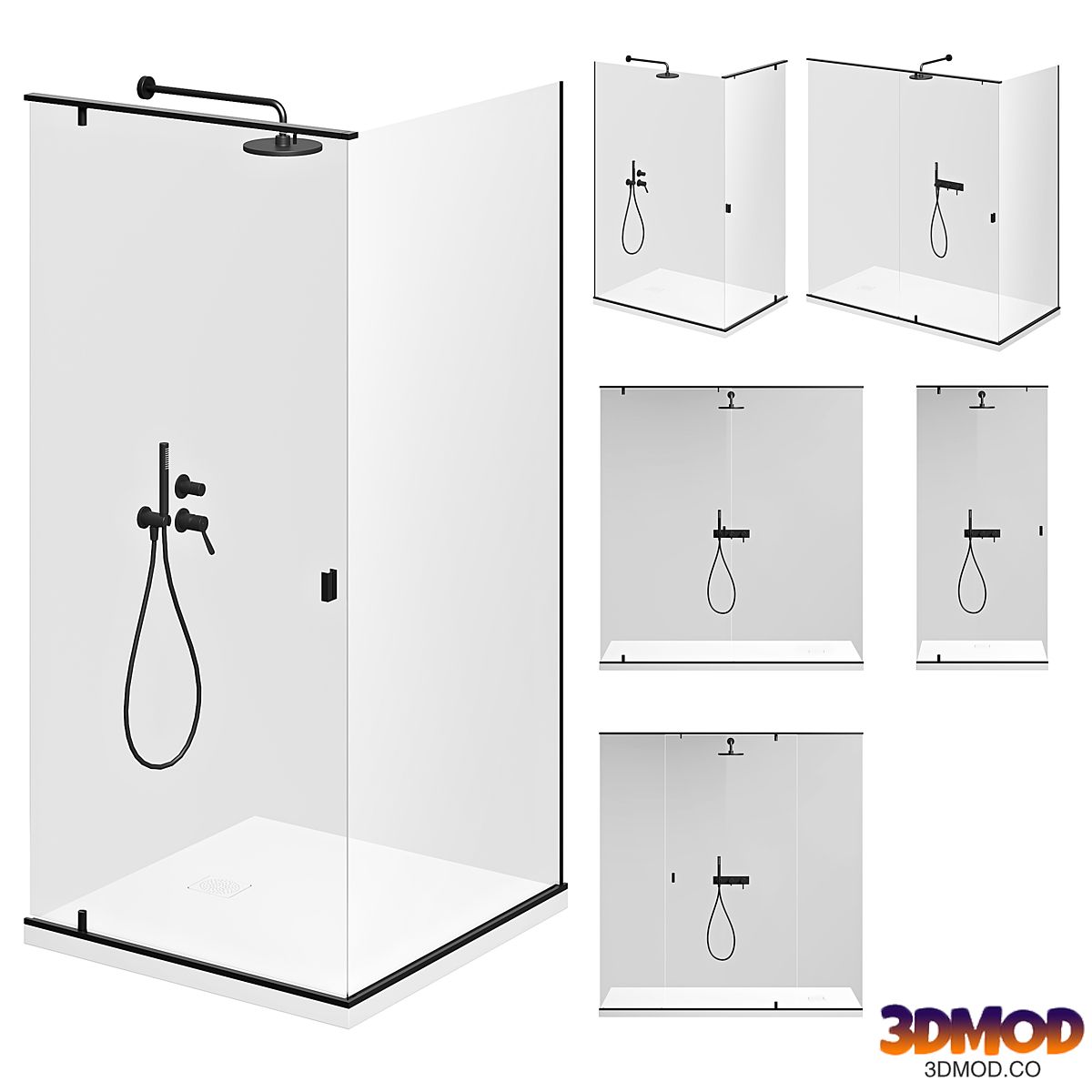 AGAPE shower Plan-a and trays PDX