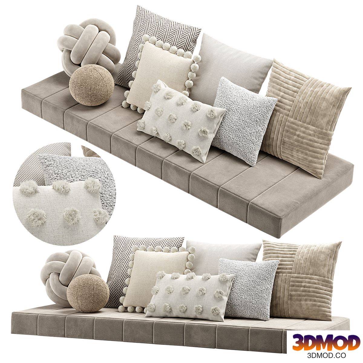 Set of decorative pillows 2