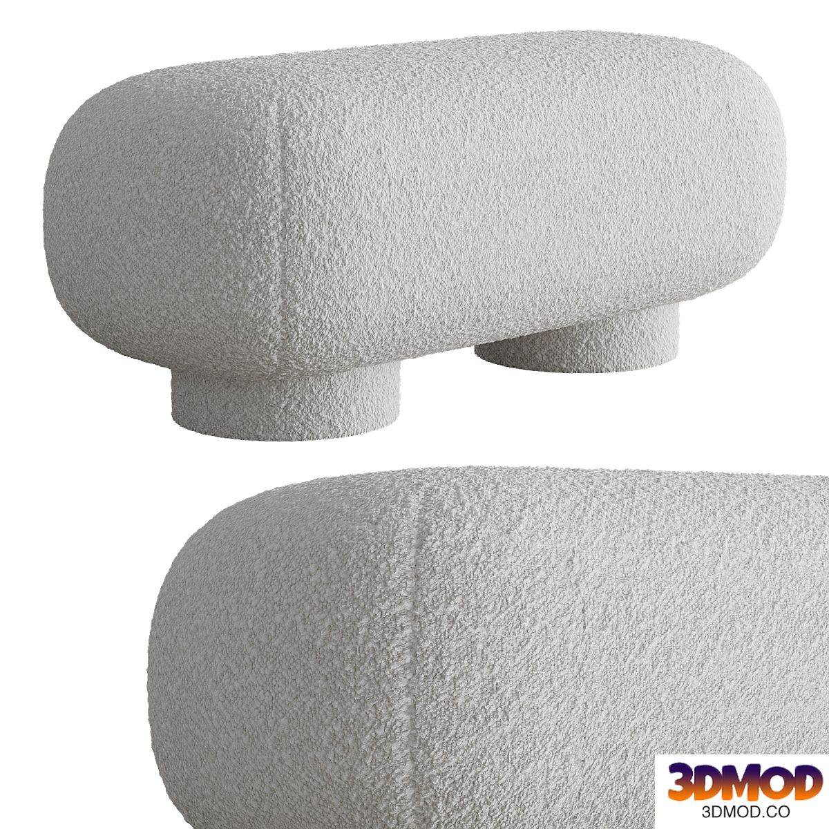 Banquette Koto Cozy Ivory