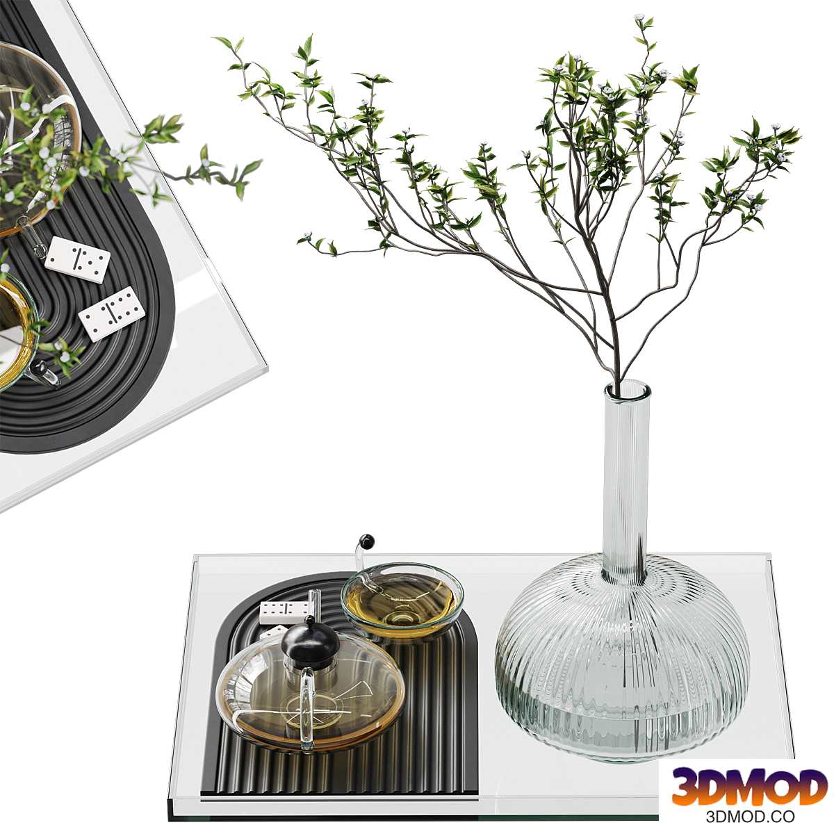 Decorative set for coffee table 12
