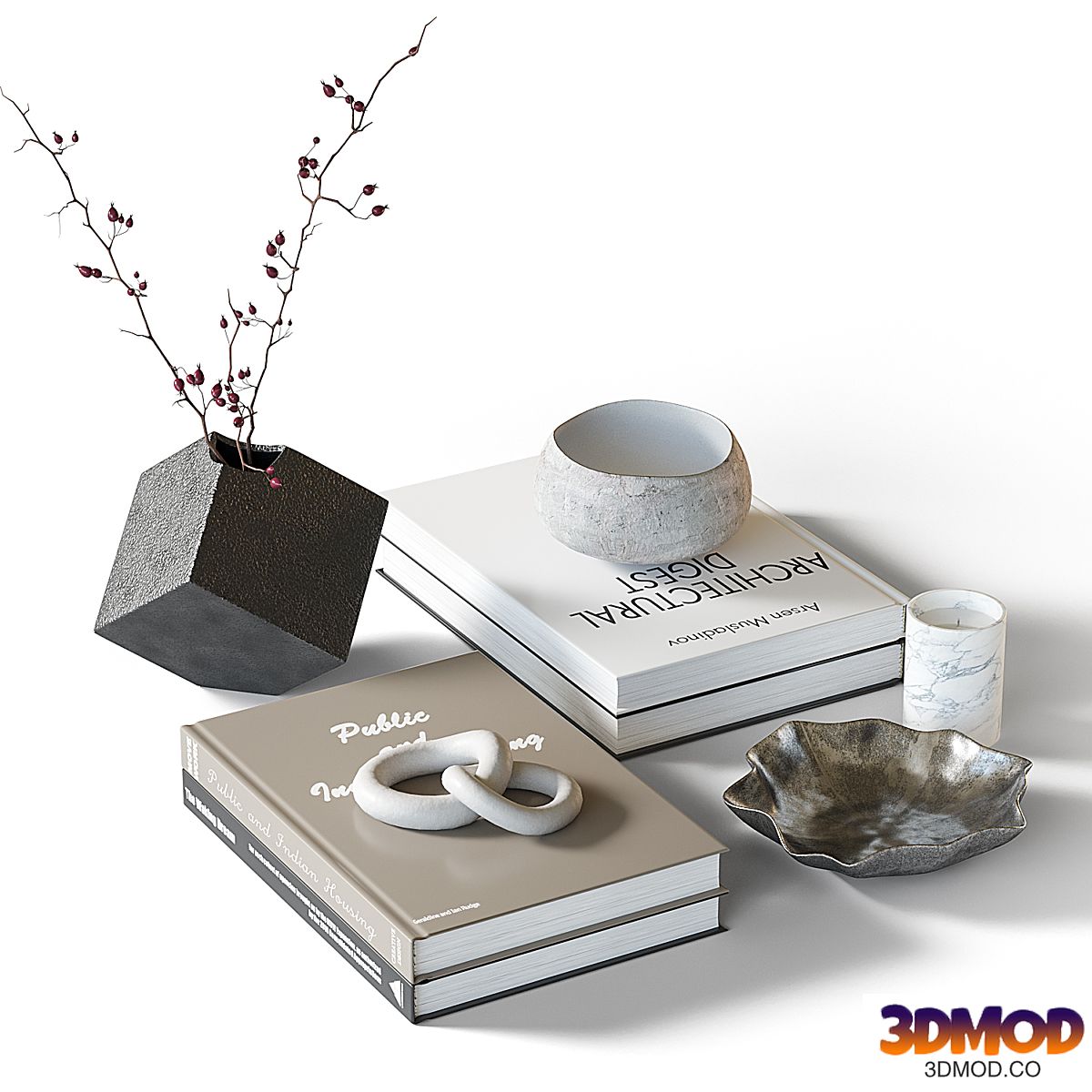 Decorative coffee table set 22
