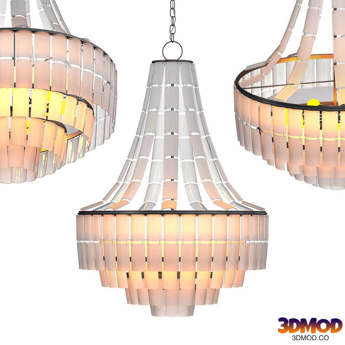 Vintner White Chandelier