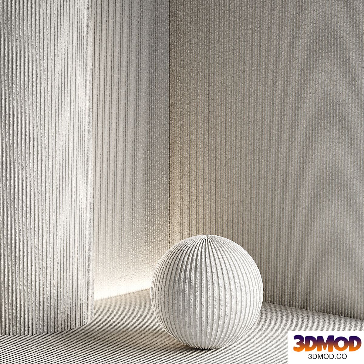 Decorative wall finishing material 01