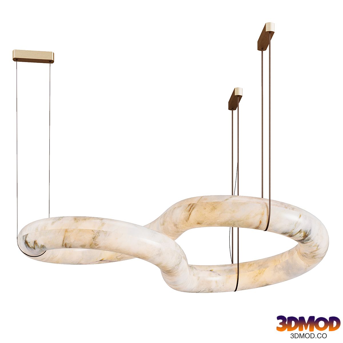 Pendant lamp Infinity8H from Atelier Alain Ellouz