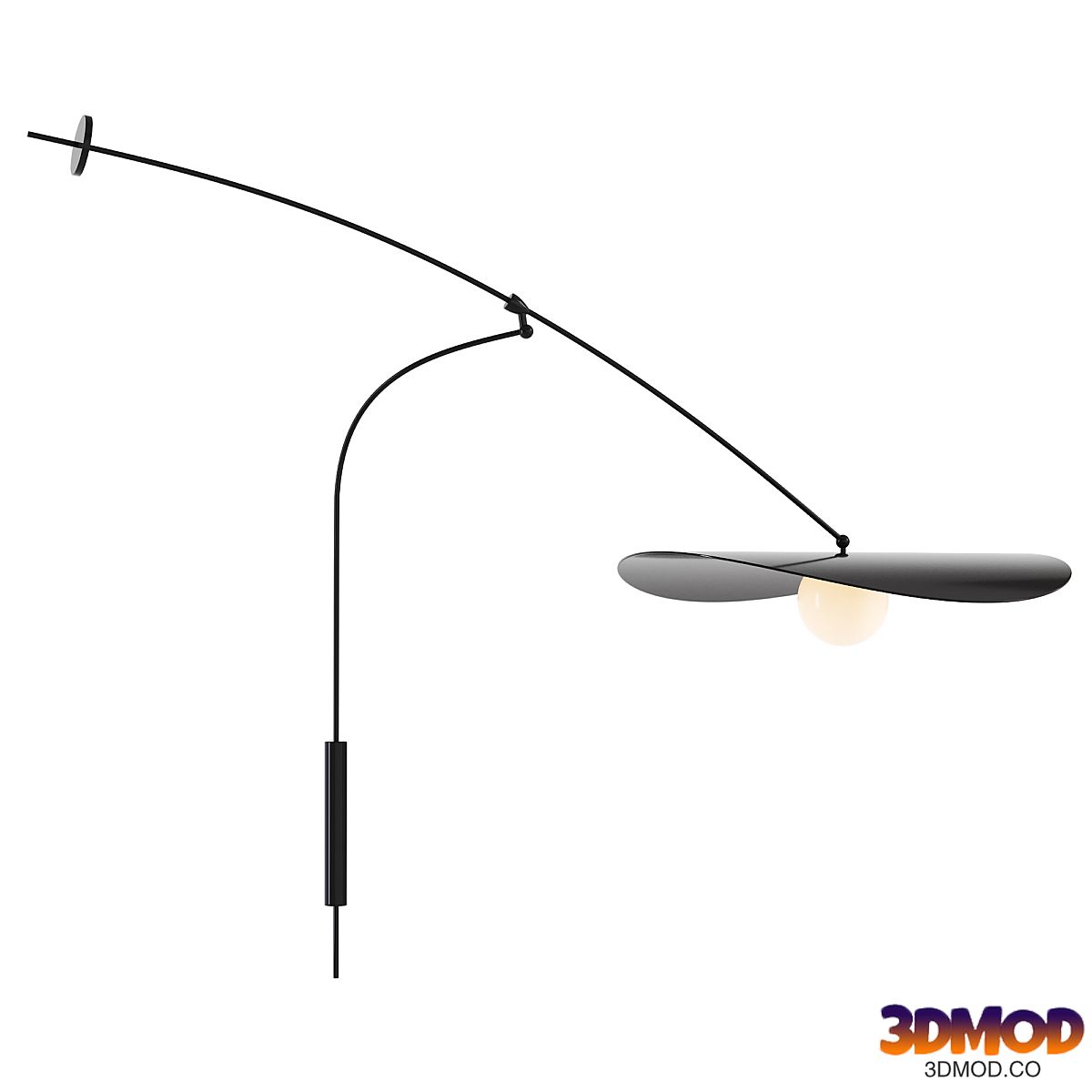 Long Arm Wall Lamp