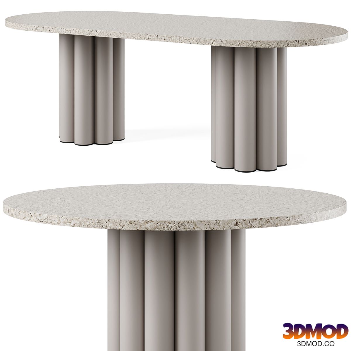 Dining table Riner and Ambon by Cazarina