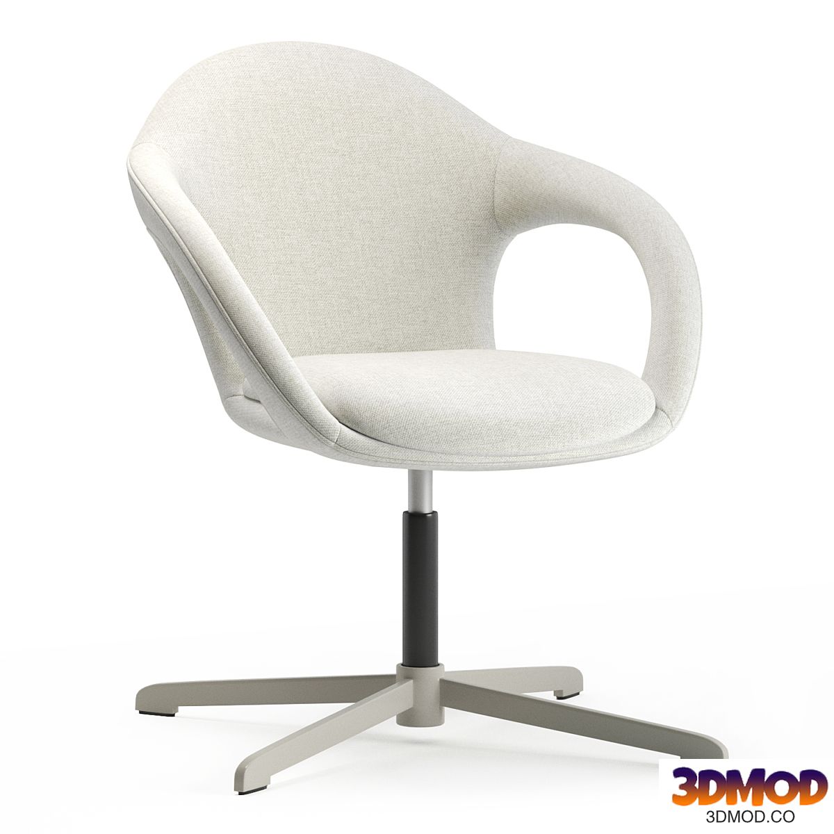 Chair Magnus Textile Light Gray