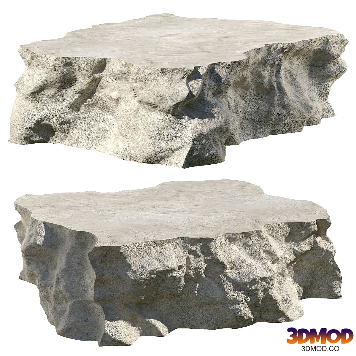 Rock coffee table 120 X 95 cm