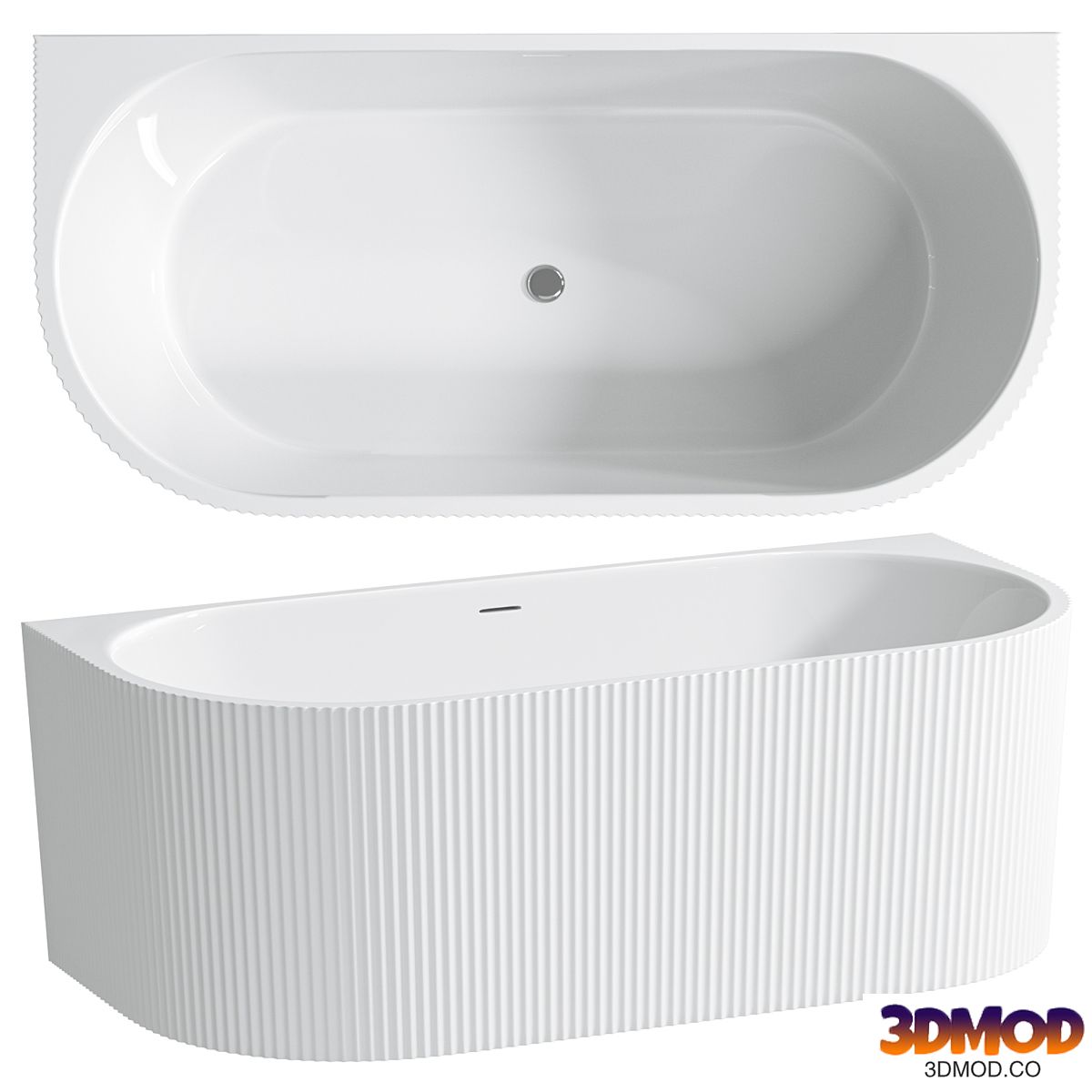 Acrylic Wall Bath Belbagno