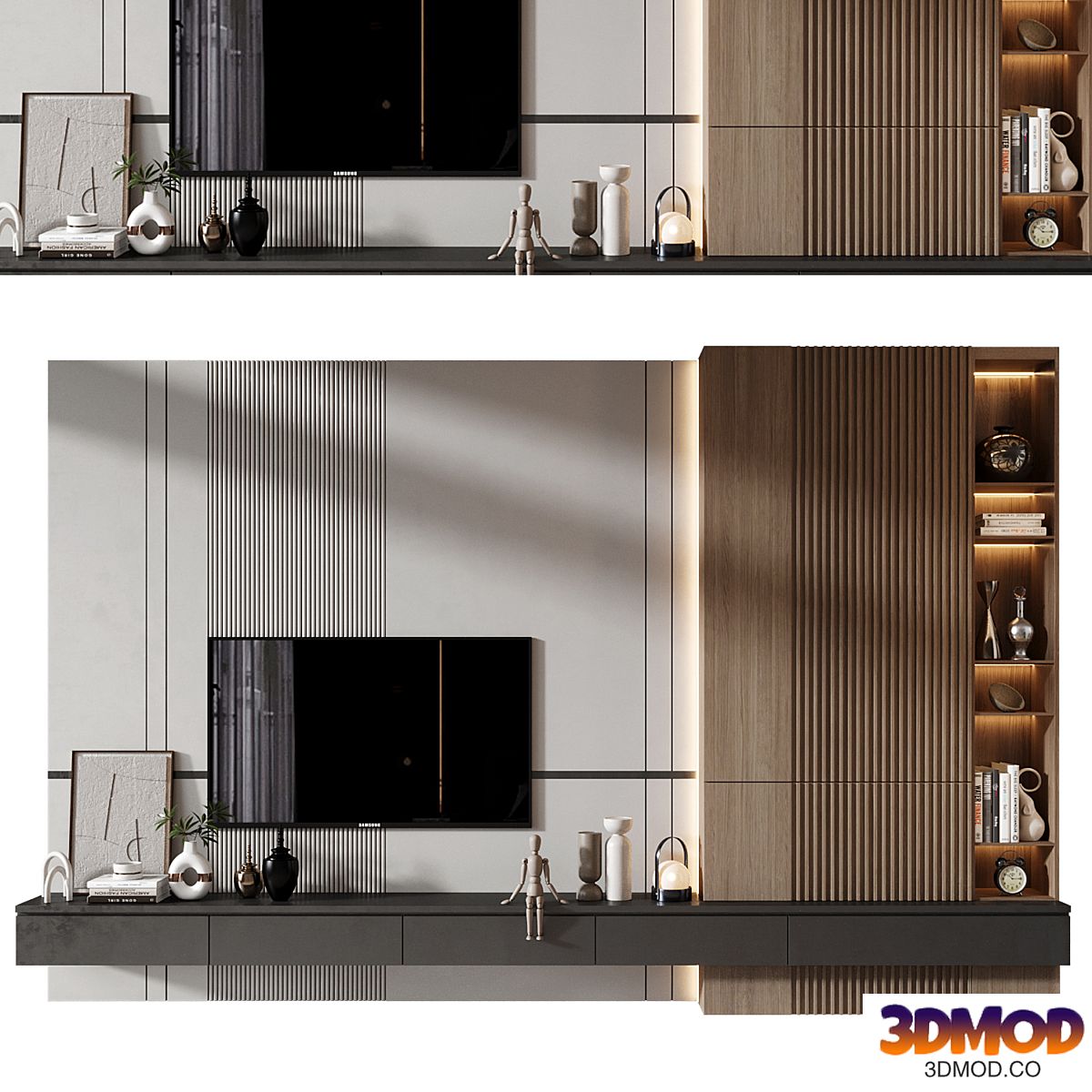TV shelf 0792