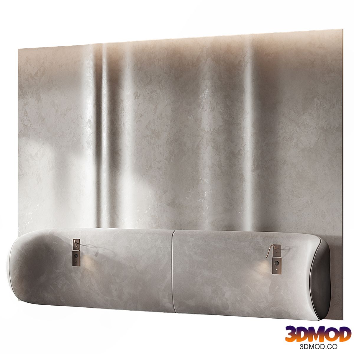 Wave headboard