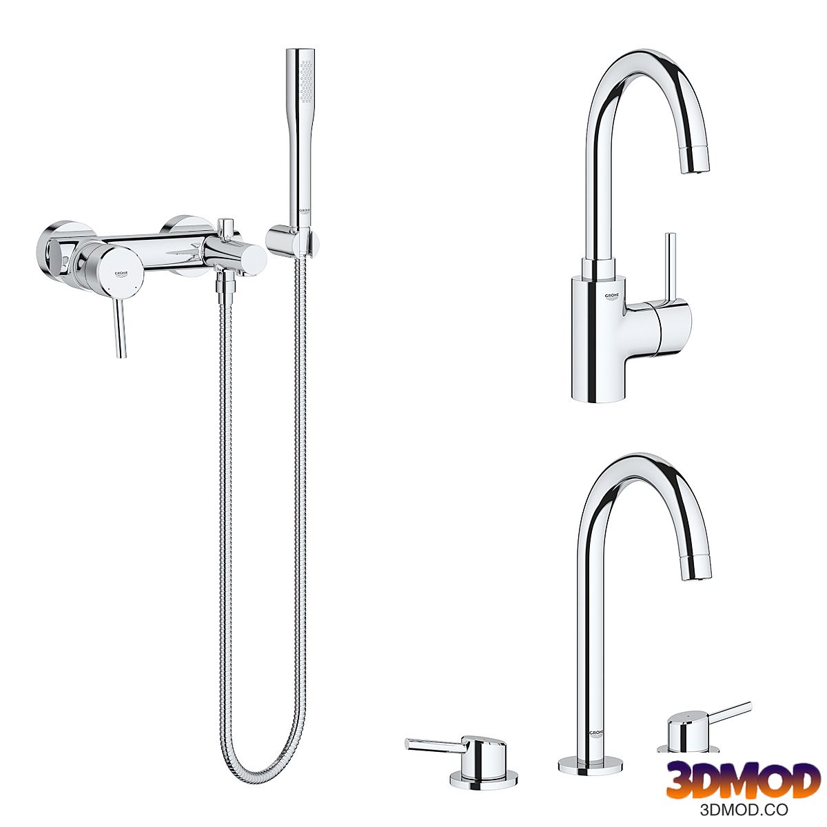 Grohe Concetto mixer set 01
