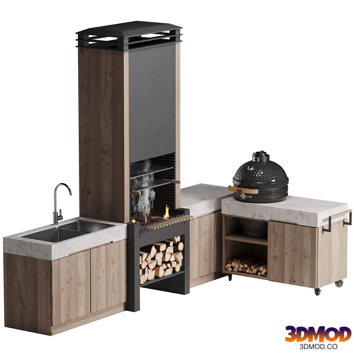 BBQ oven