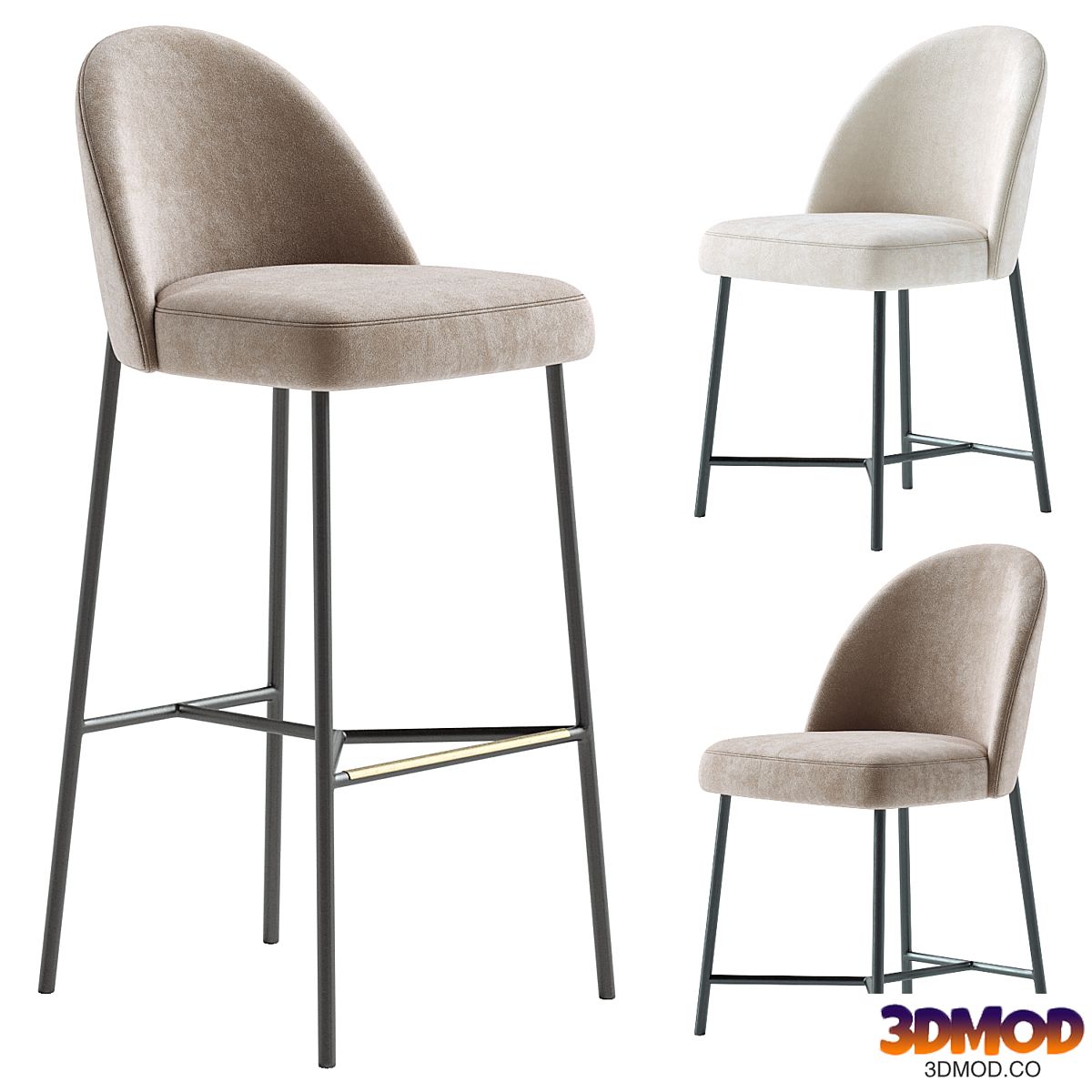 BANE Barstool & BANE Chair