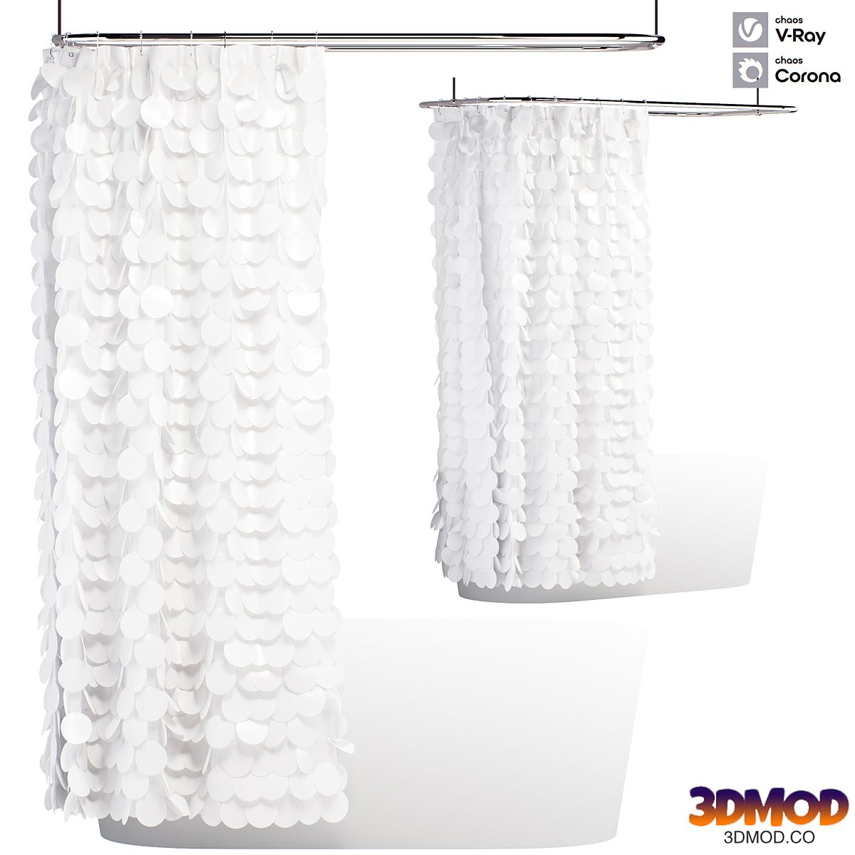 Bathroom curtain 13.3