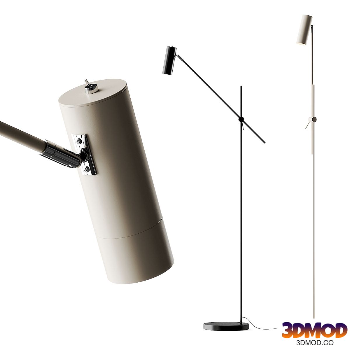 Westwing Collection Cassandra Floor Lamp