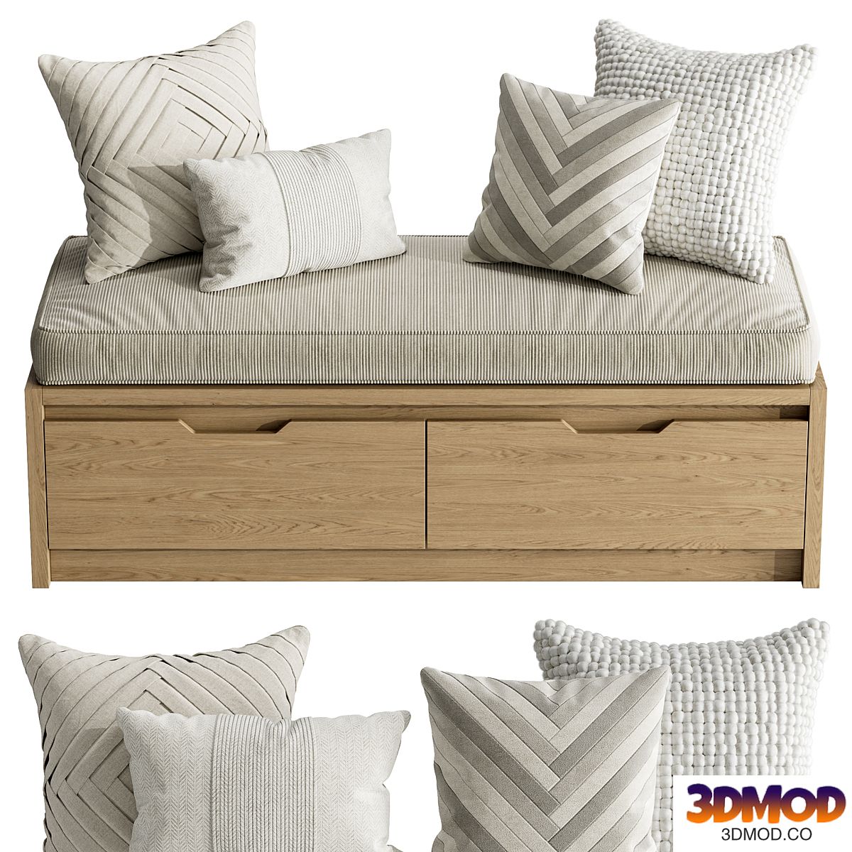 Seat Pillows Set 5 / Подушки на подоконник