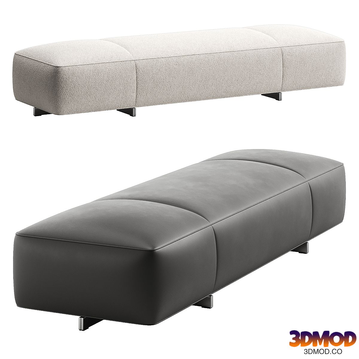 Yves Bench 2 by Minotti