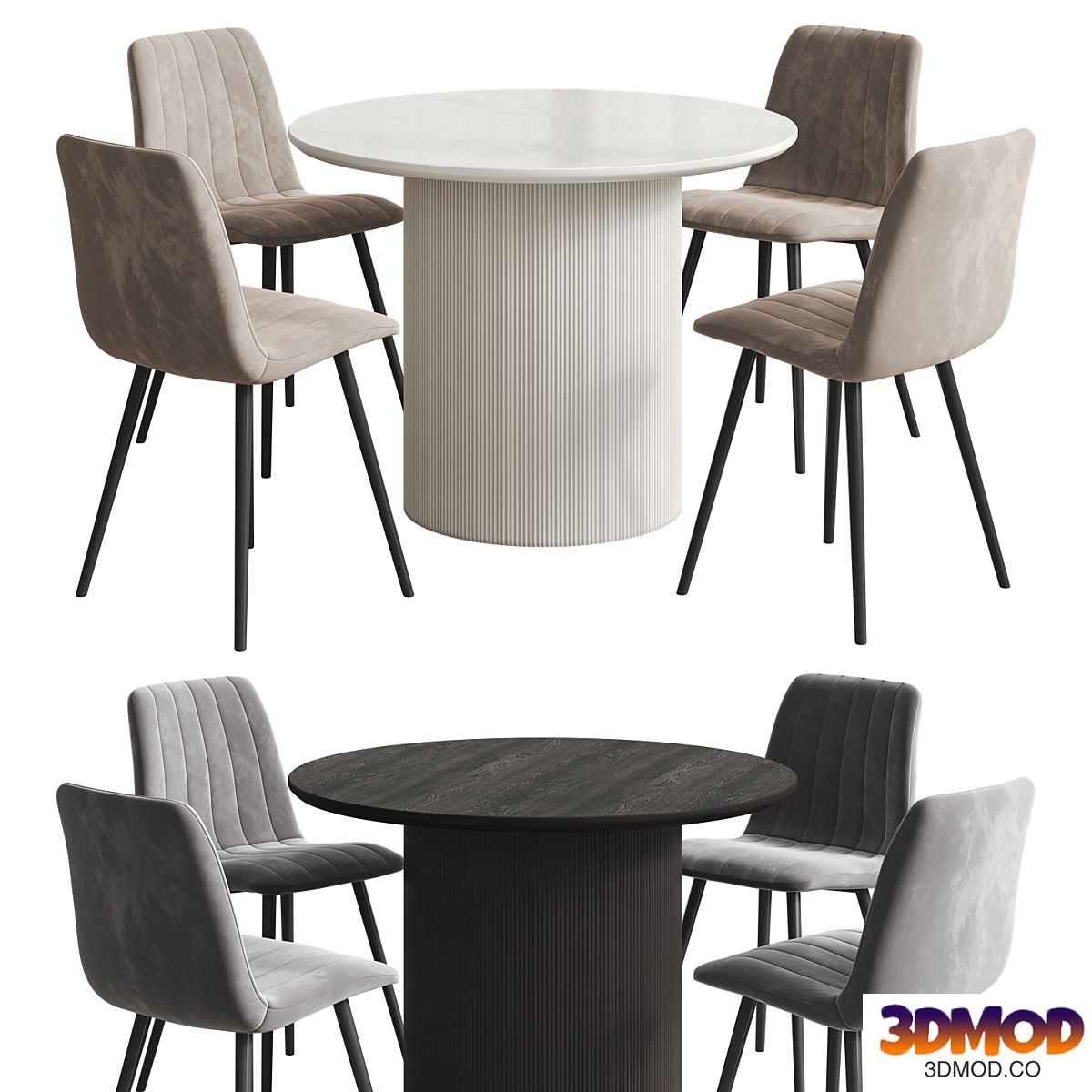 Ballet Table, Dani Chair from INMYROOM