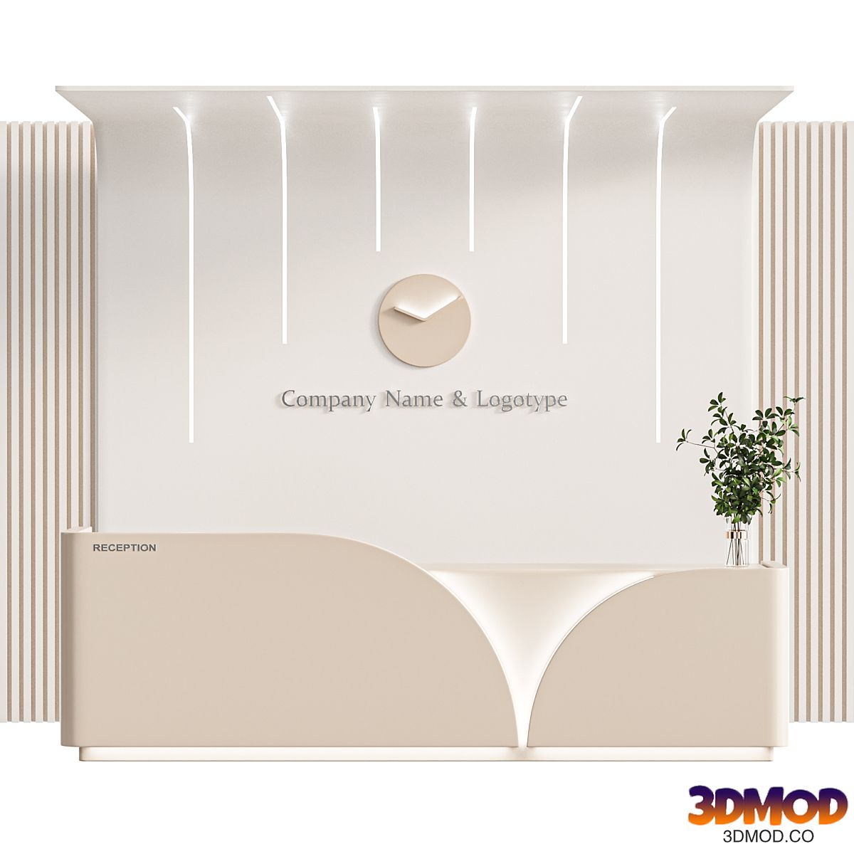 Office reception desk