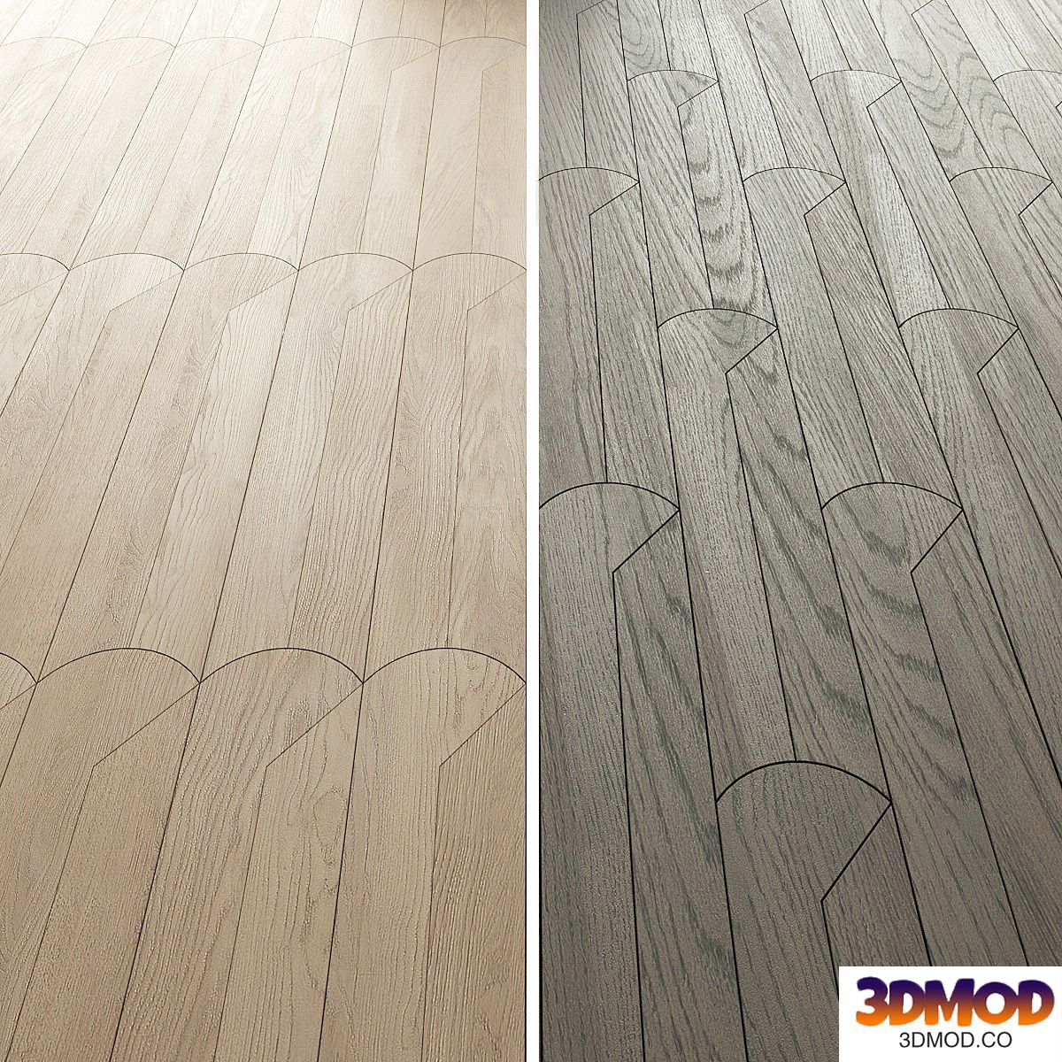 Modular parquet Foglie d'oro Parquet, Ritma