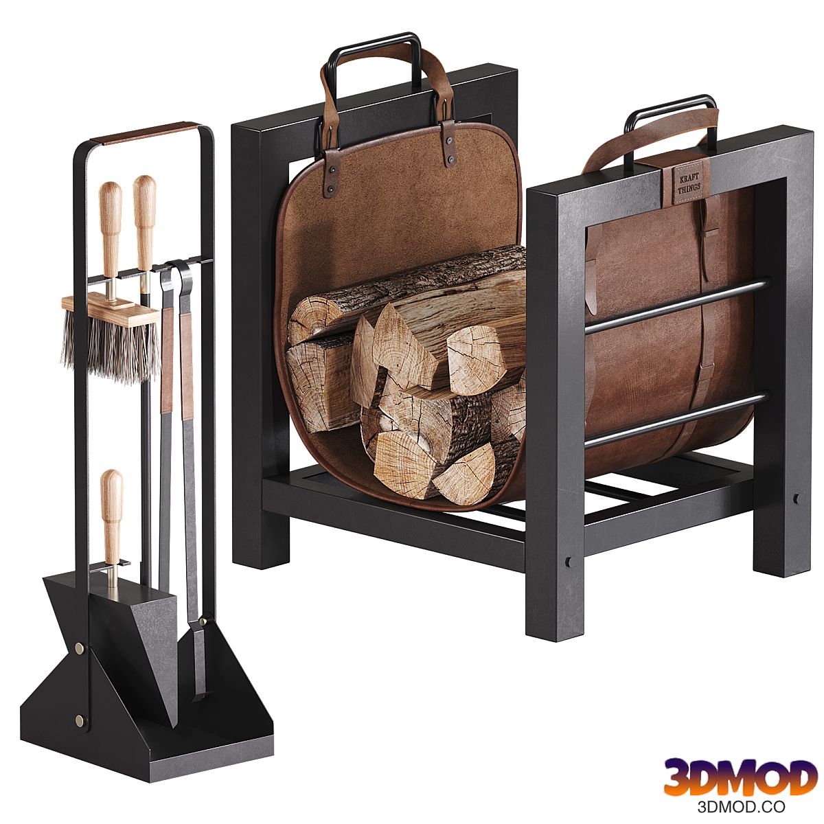 Fireplace set