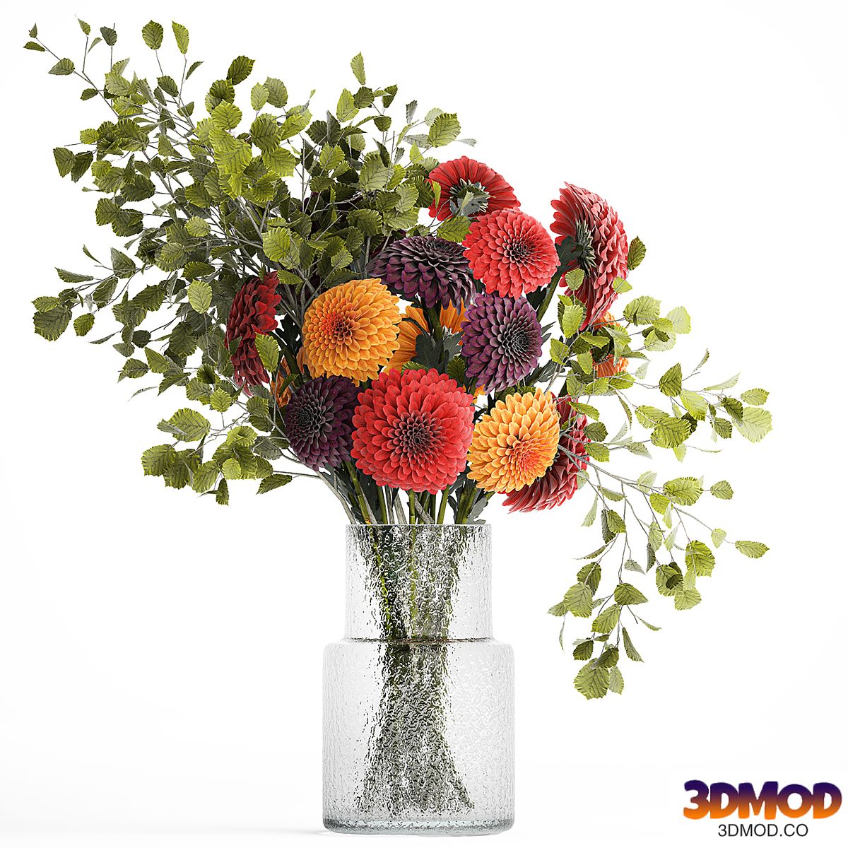Bouquet of flowers. Set 385.