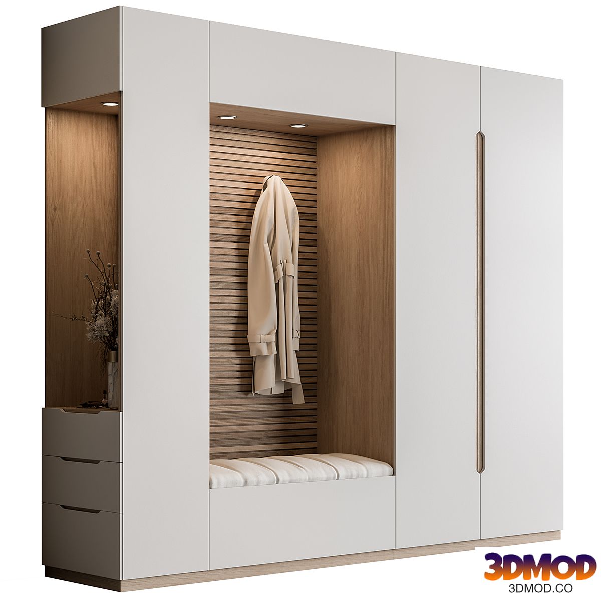 Hallway 89 - Entrance Wardrobe