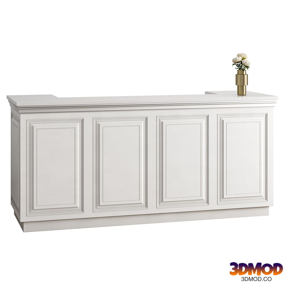 Classic reception desk