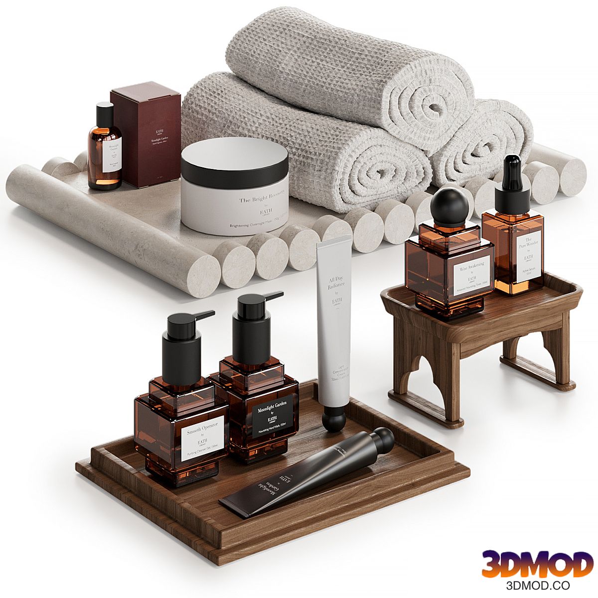 Decorative set for bathroom