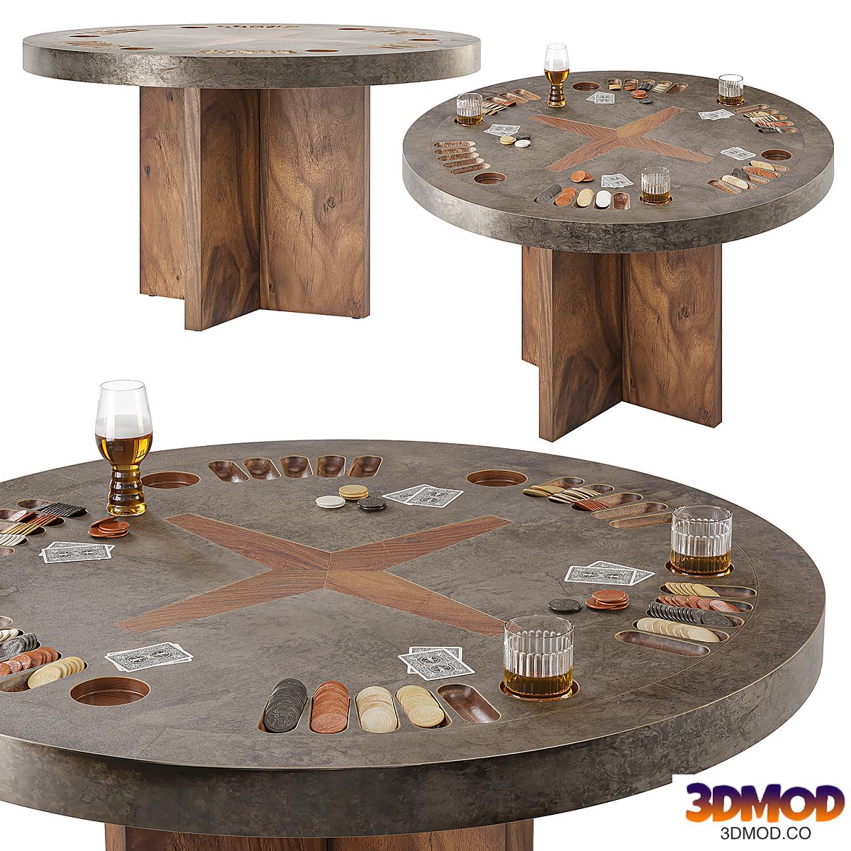 2modern Poker Table