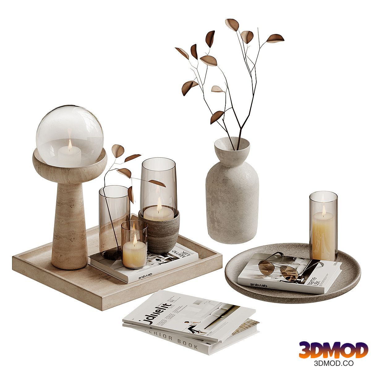 Decorative set for Interior 02