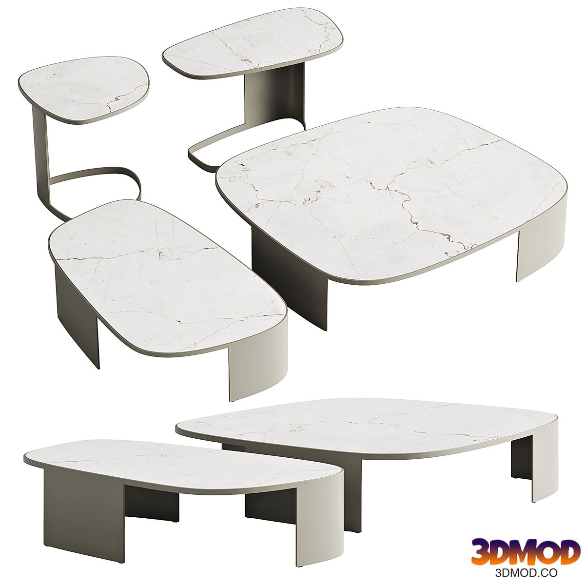 Poliform KOISHI coffee tables