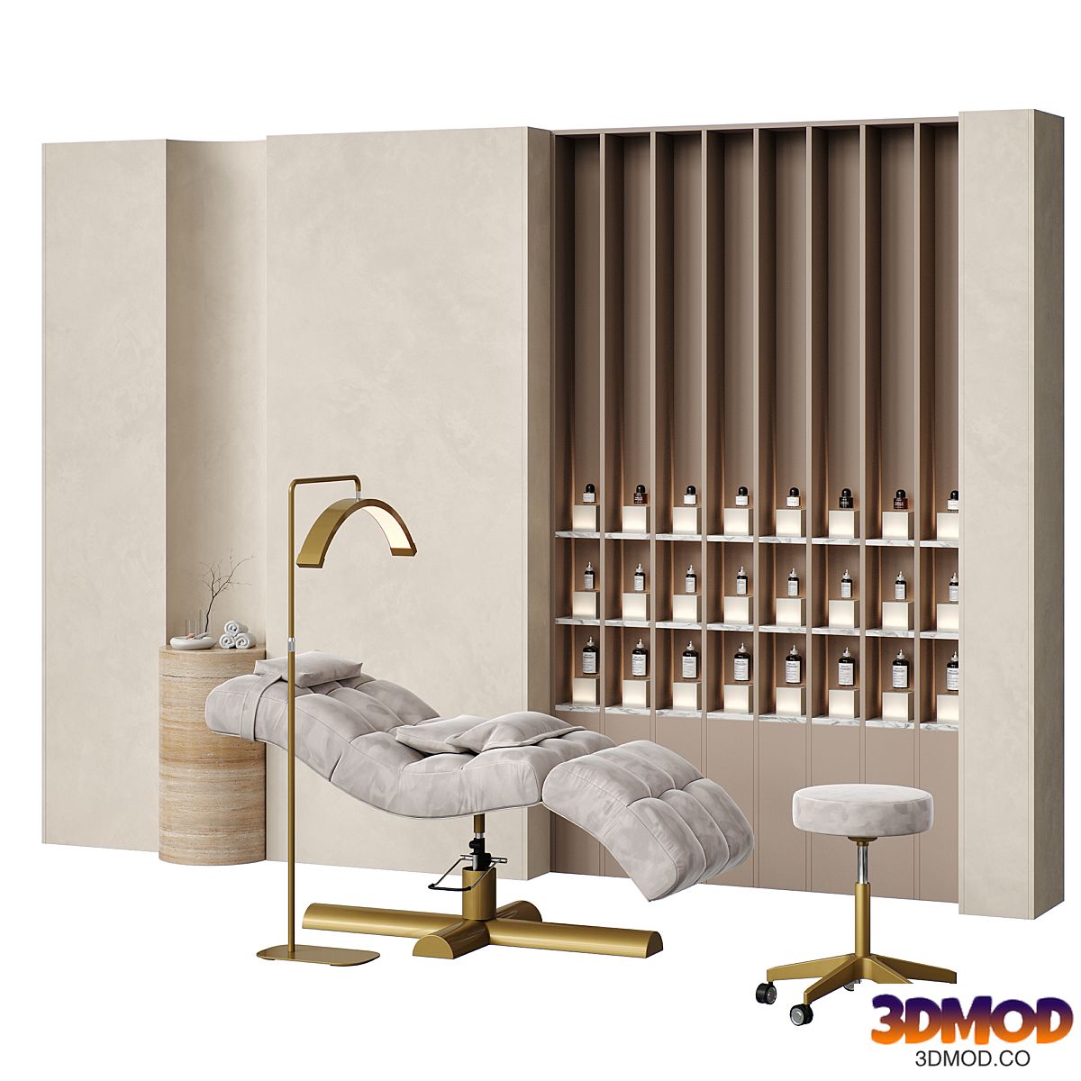 Beauty salon with couch and accessories \ Figuratti P02