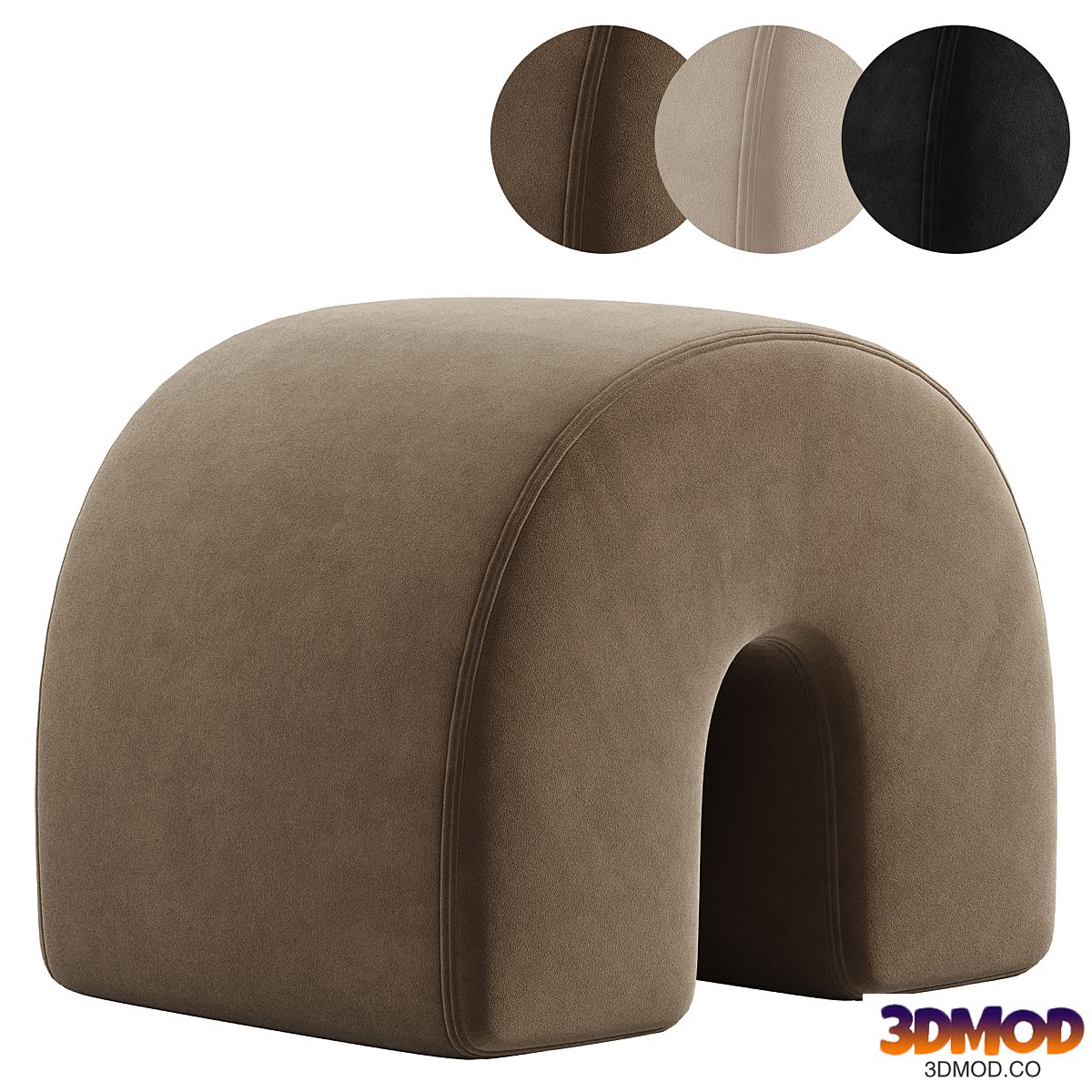 Wave Pouf