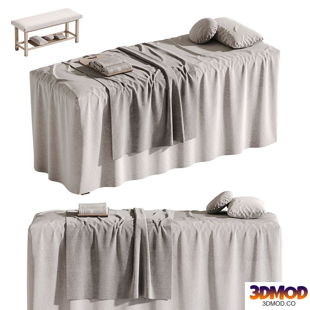 Spa Massage Table 04