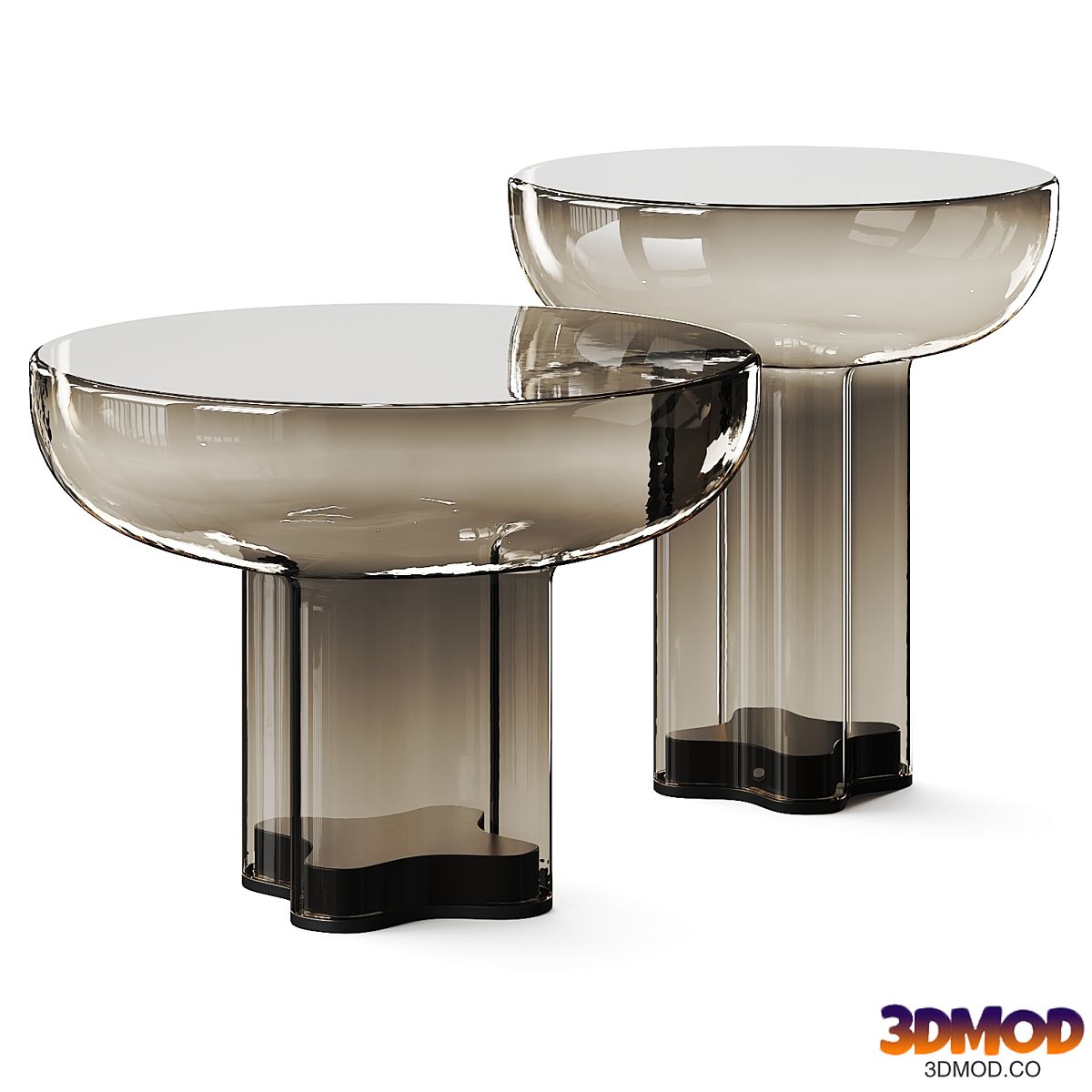101 Сopenhagen Crown Glass Coffee Tables