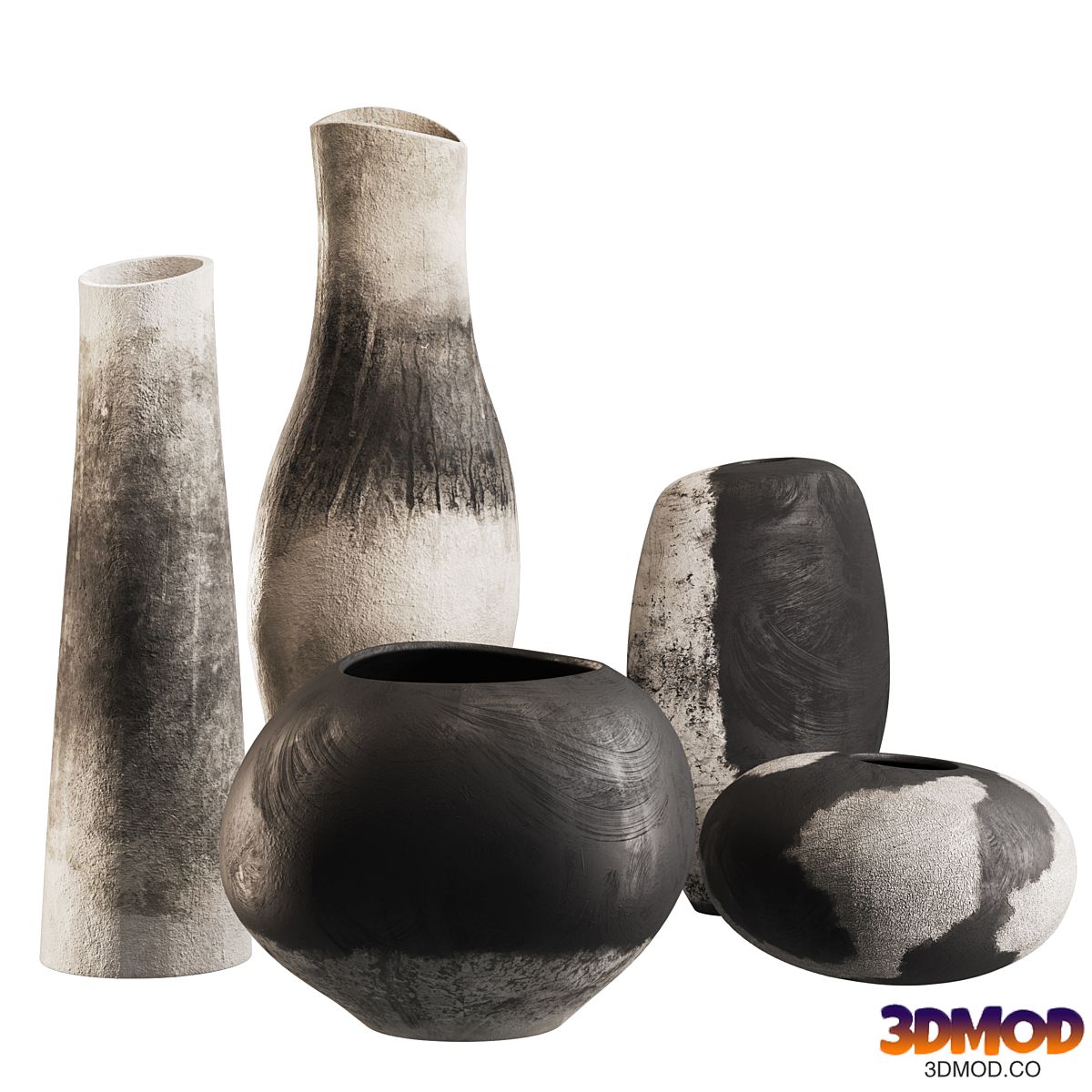 Vases set 003