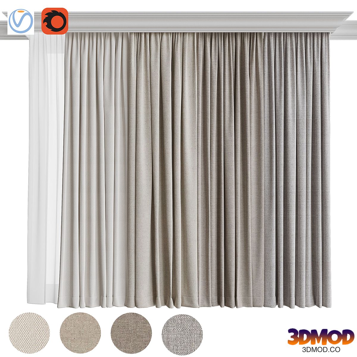 Curtain set 143