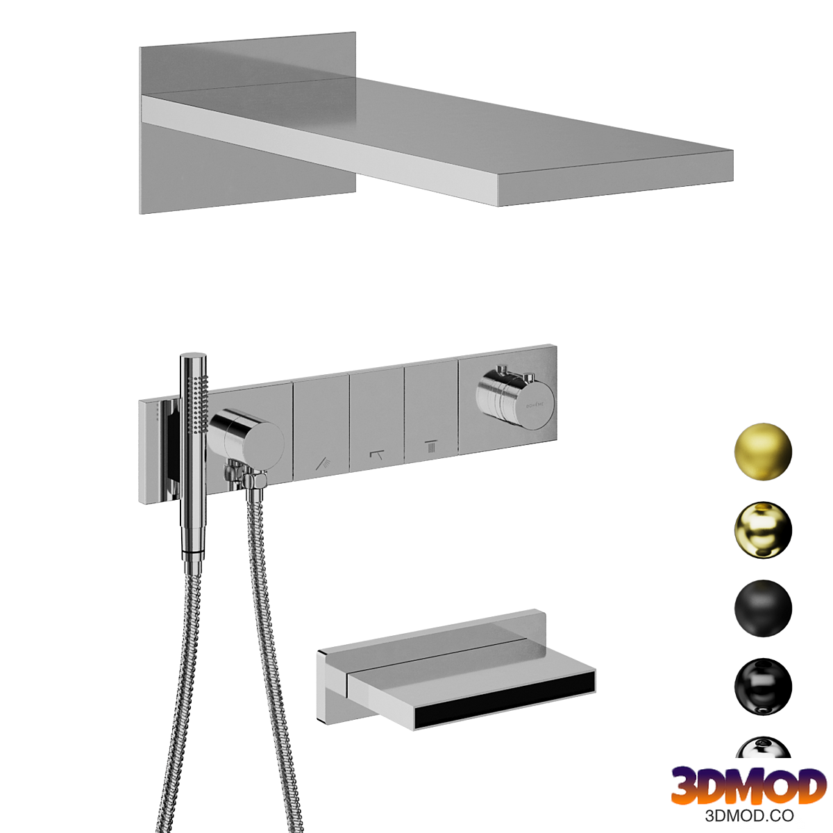 Boheme Zodiac shower system