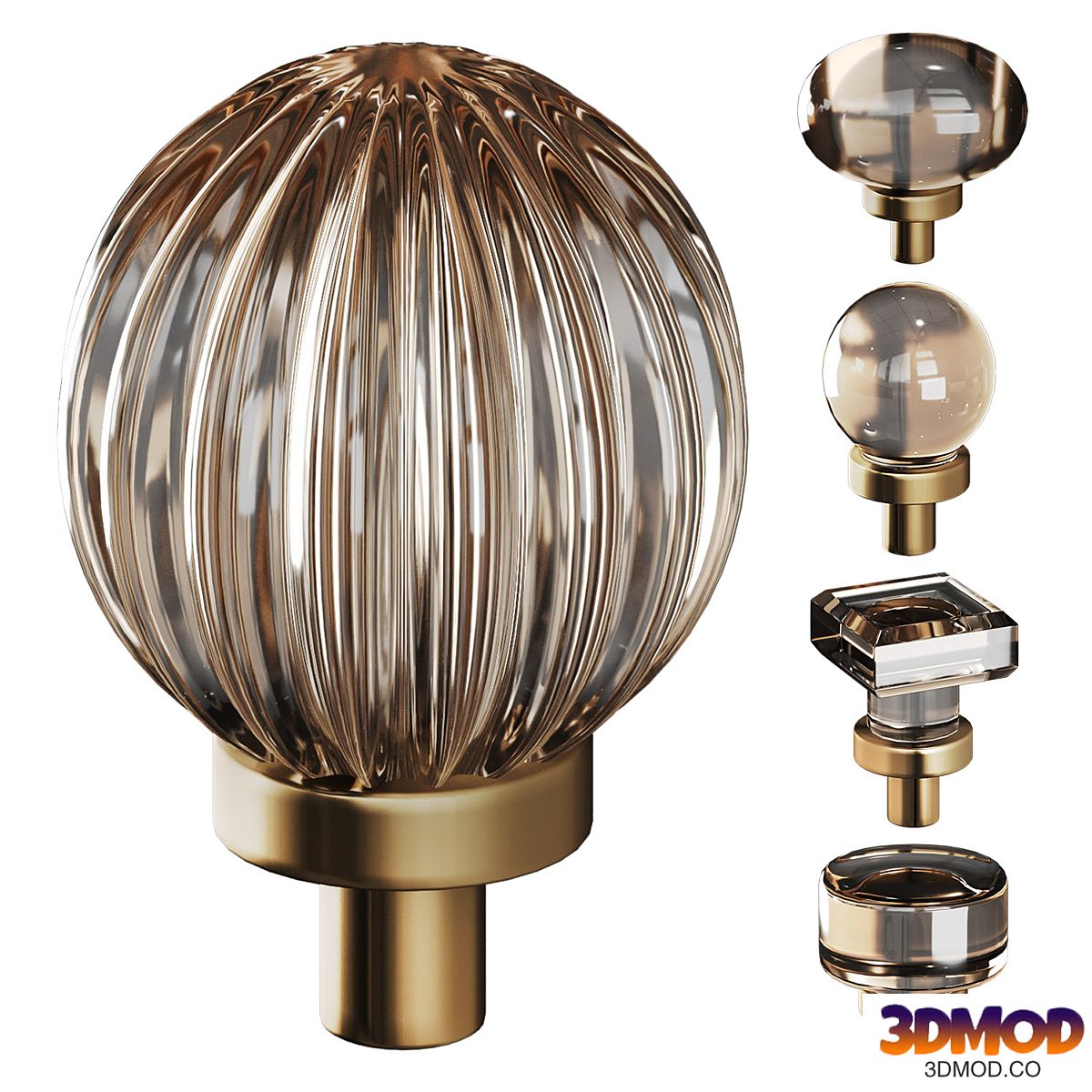 Crystal Furniture Handles