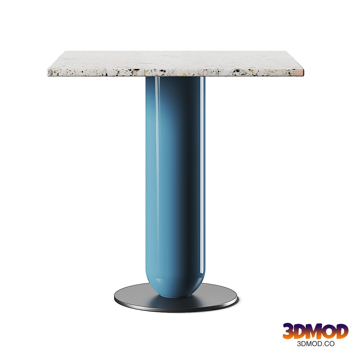 Pianca Ettorino Square Terrazzo Table