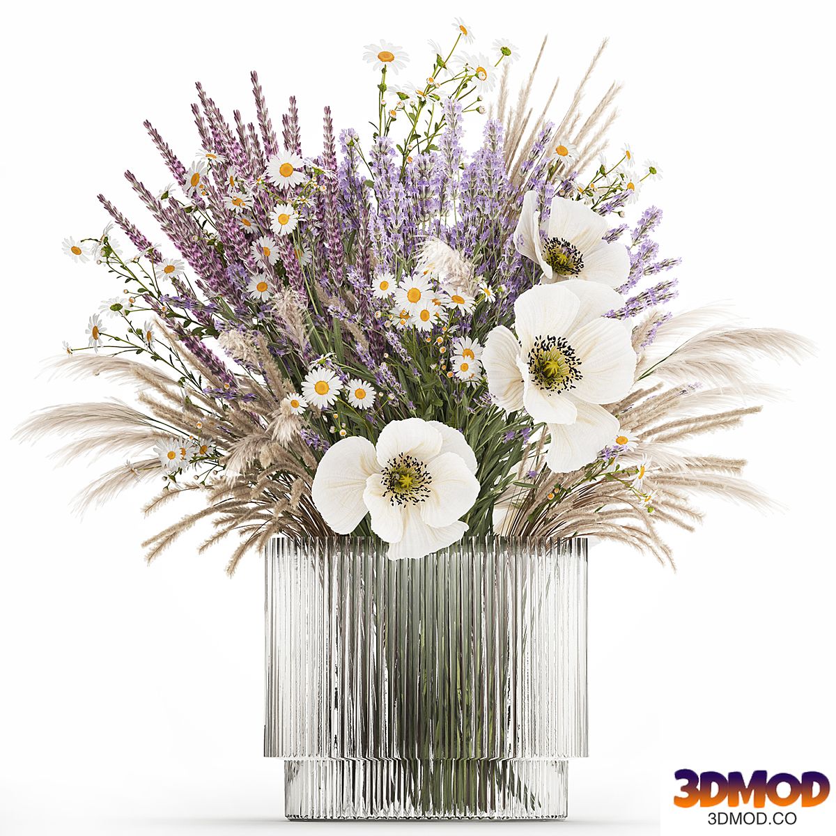 Flower bouquet. Set 483.