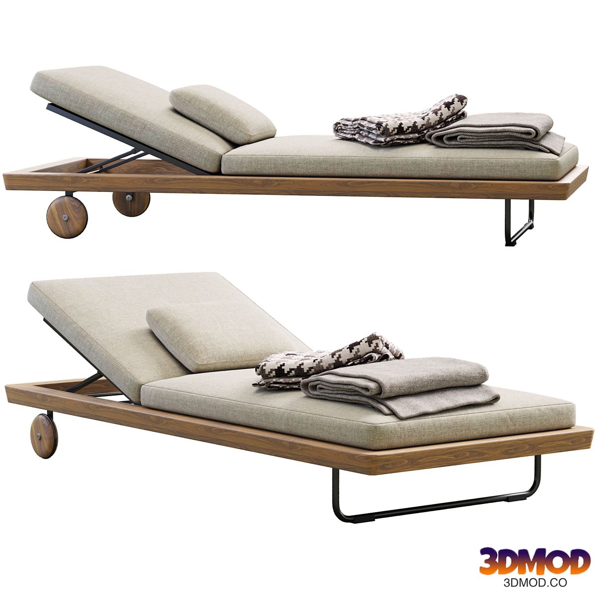 Sunray Daybed By Minotti