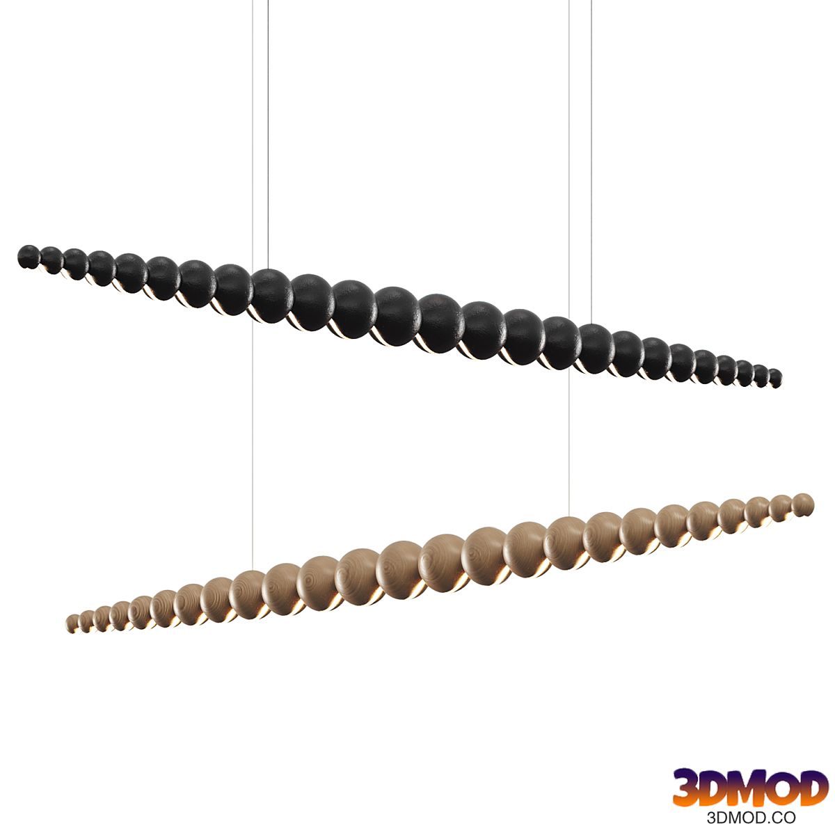 Rail, row lamp BROLLE Lampatron