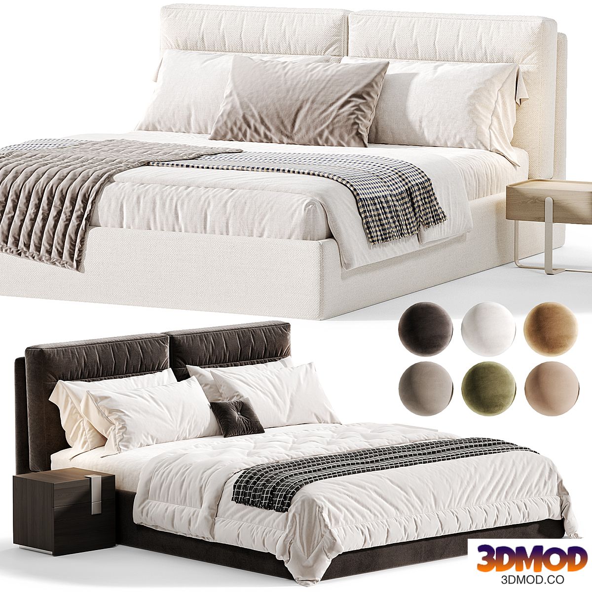 Vancouver Bed By woodsoft
