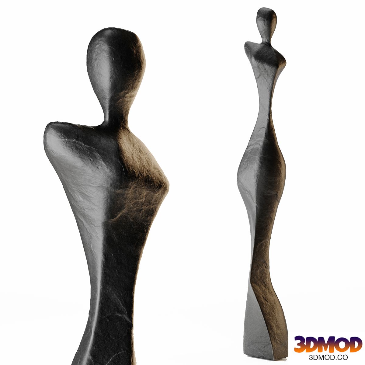 Abstract Woman Sculpture