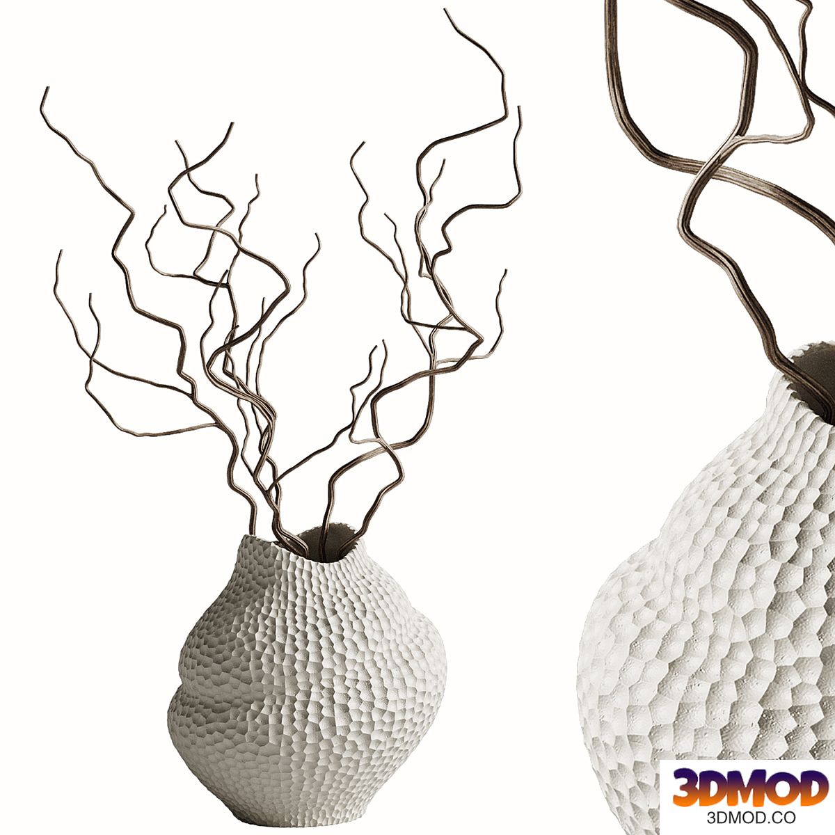 Isla Vase with Branches